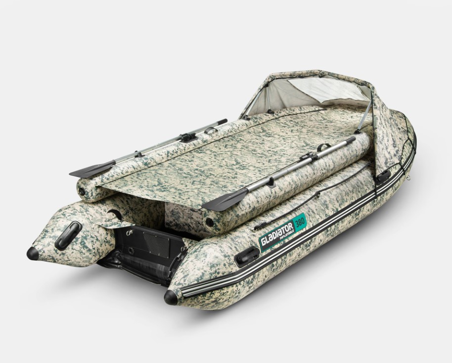 Лодка Gladiator E 420 PRO X camo